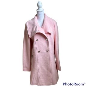 Pink Liz Claiborne wool coat